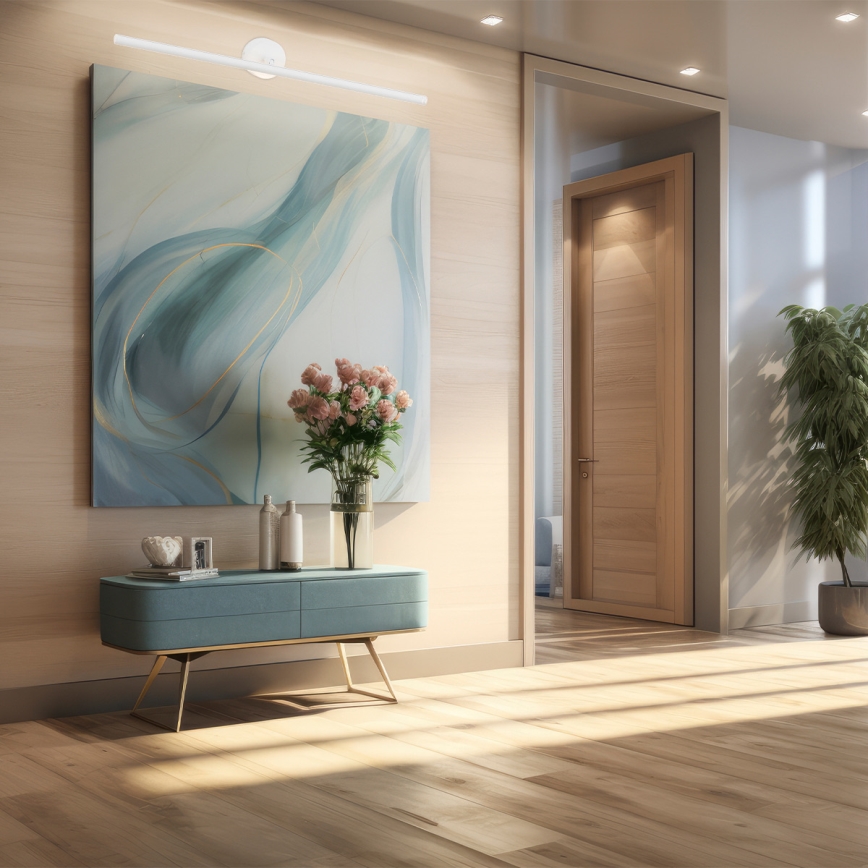 Argon 8601 - LED tavelbelysning MIRIAM LED/18W/230V 3000K 100 cm vit