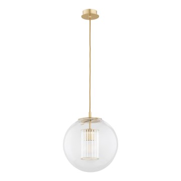 Argon 8626 - Ljuskrona med textilsladd HAMPTON 1xE27/15W/230V