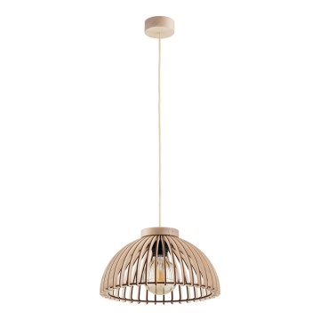 Argon 8633 - Ljuskrona med textilsladd TRE 1xE27/15W/230V