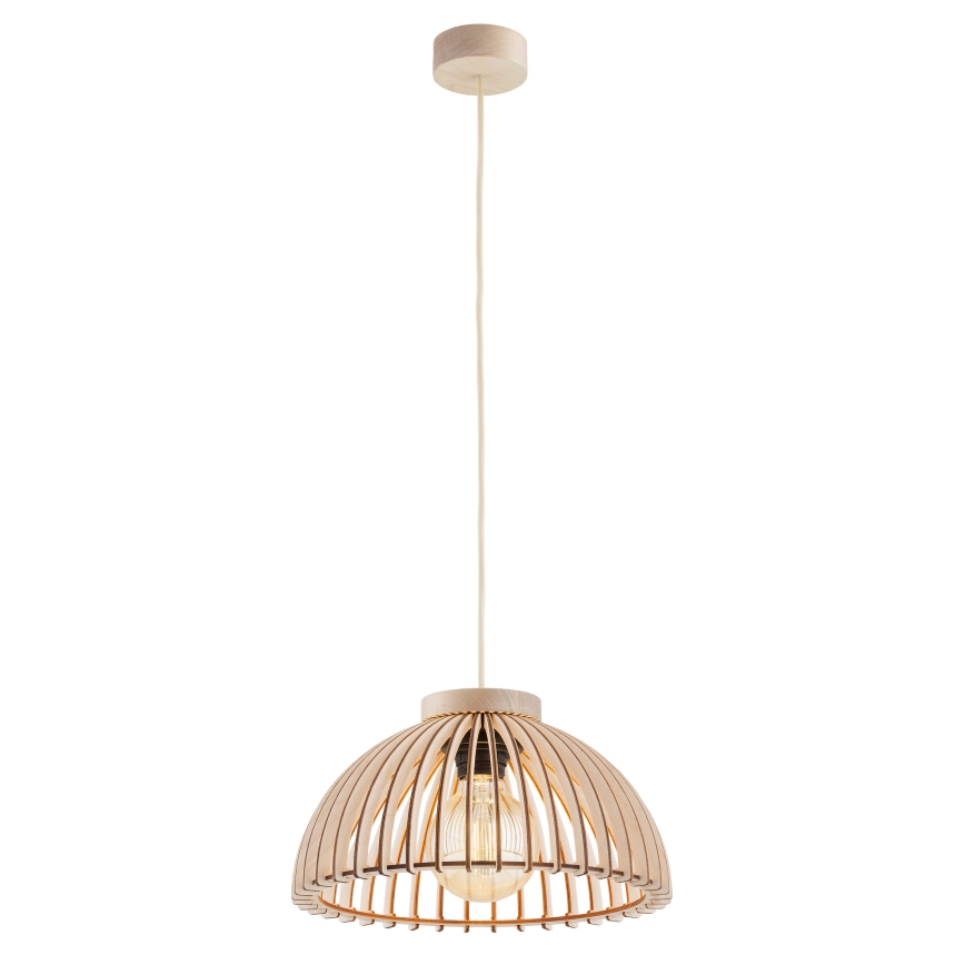 Argon 8633 - Ljuskrona med textilsladd TRE 1xE27/15W/230V