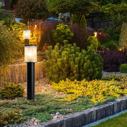 Argon 8749 - Utomhuslampa NORFOLK 1xE27/15W/230V IP44 52cm svart