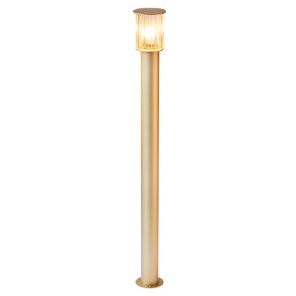Argon 8754 - Utomhuslampa NORFOLK 1xE27/15W/230V IP44 124cm guld