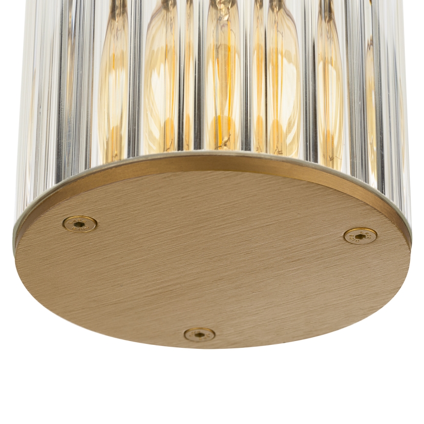 Argon 8774 - Taklampa för utomhusbruk NORFOLK 1xE27/15W/230V IP44 guld