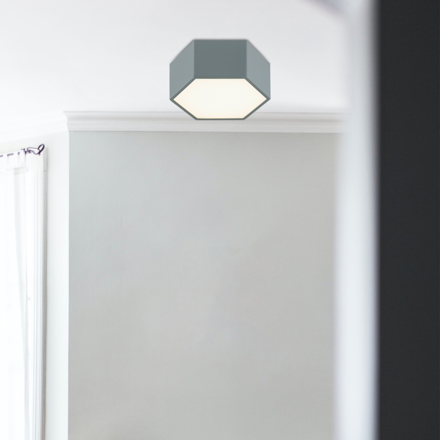 Argon 8784 - LED taklampa LIBERO LED/12W/230V 3000K grå