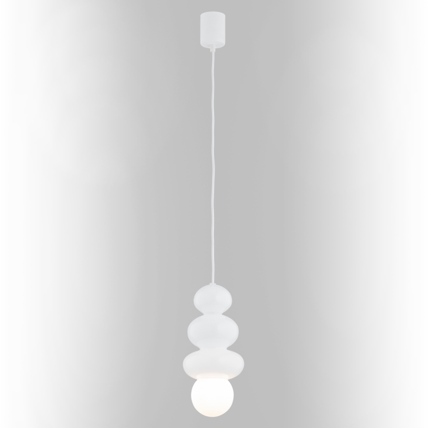 Argon 8785 - Badrumsljuskrona på sträng ORLANDO PLUS 1xG9/6W/230V IP44 vit