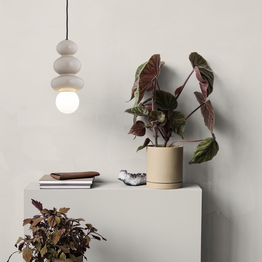 Argon 8786 - Badrumsljuskrona på sträng ORLANDO PLUS 1xG9/6W/230V IP44 grå