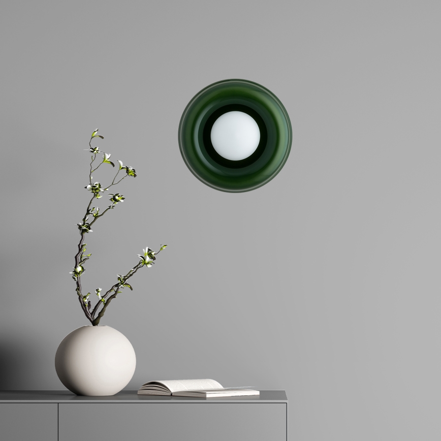 Argon 8810 - Vägglampa TEVO 1xG9/4,5W/230V grön