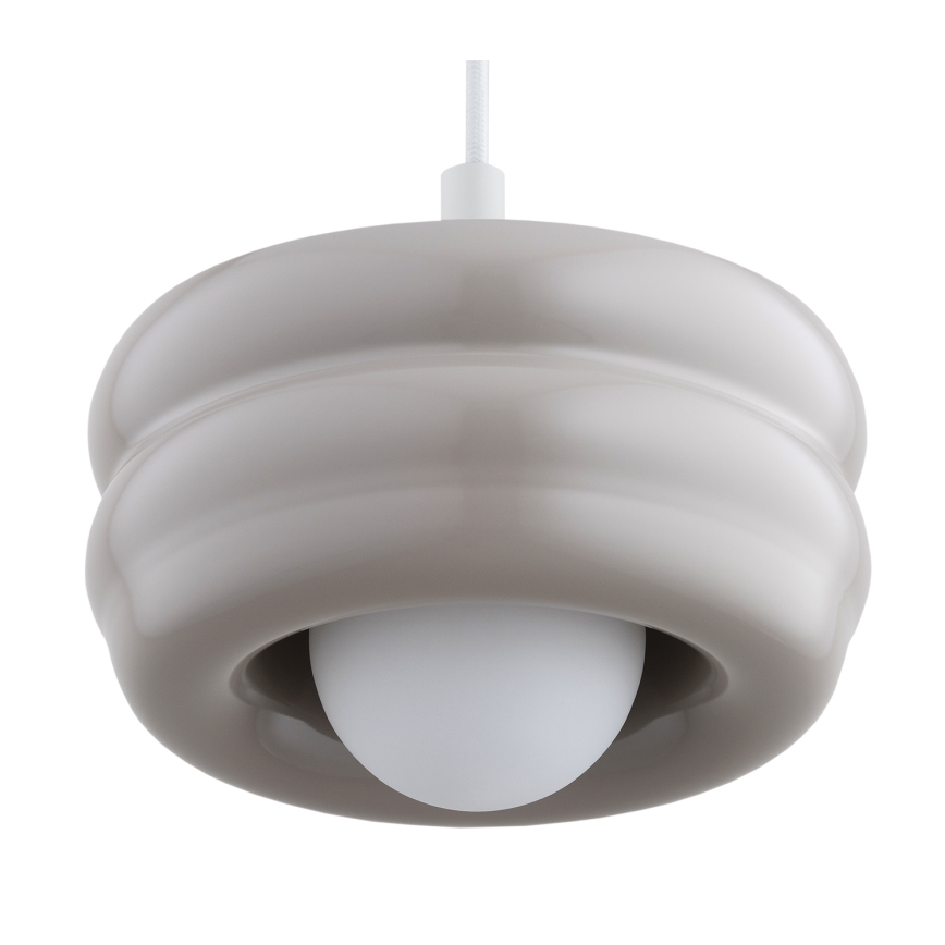 Argon 8814 - Ljuskrona med textilsladd TEVO 1xG9/4,5W/230V grå