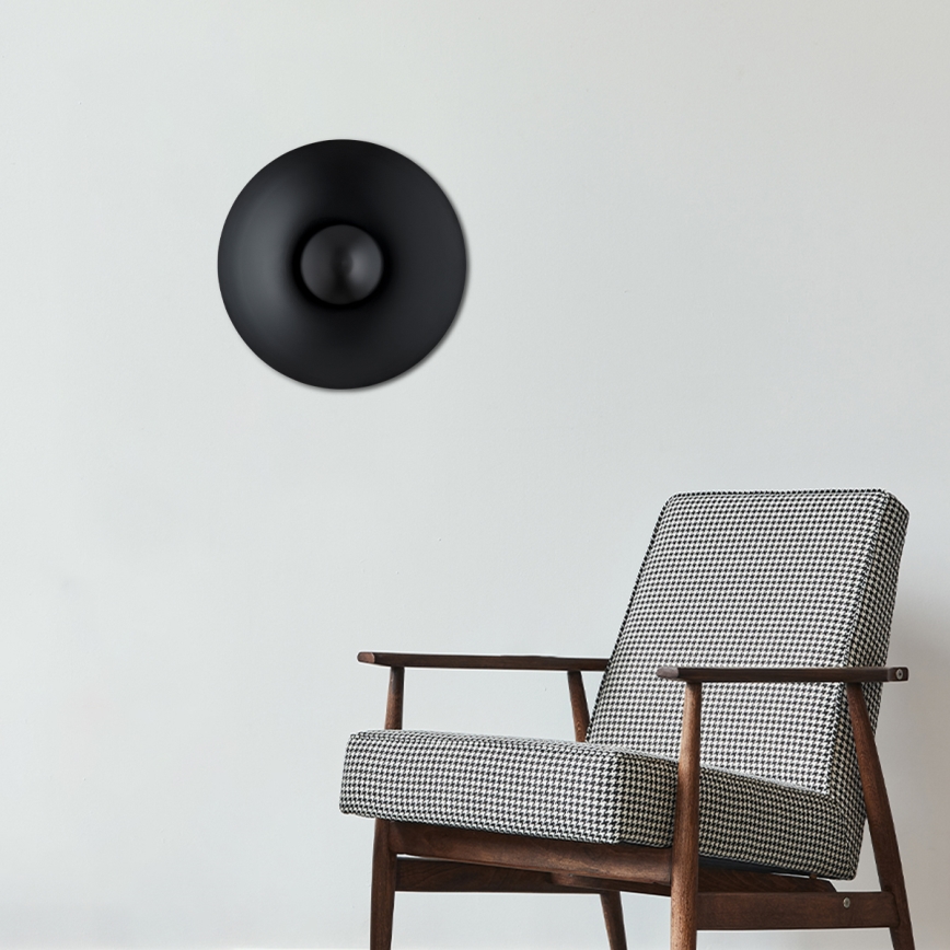 Argon 8864 - LED-vägglampa BOLTON LED/12,5W/230V 3000K svart