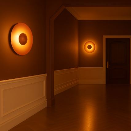 Argon 8866 - LED-vägglampa BOLTON LED/12,5W/230V 3000K terrakotta