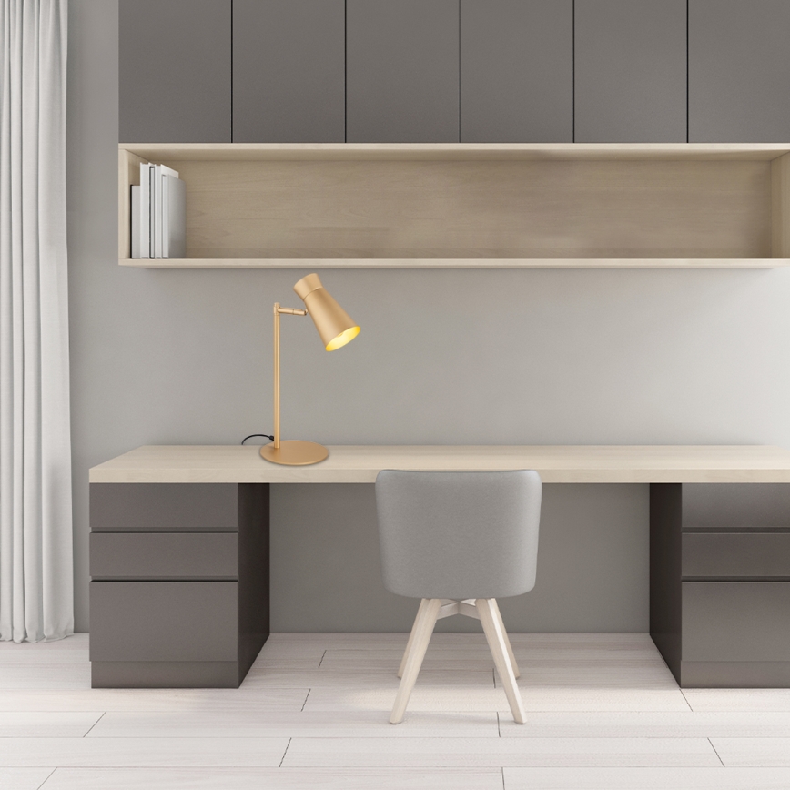 Argon 8874 - Bordslampa LORD 1xE14/7W/230V guldig