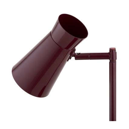 Argon 8877 - Bordslampa LORD 1xE14/7W/230V vinröd