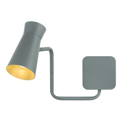 Argon 8883 - Vägglampa LORD 1xE14/7W/230V grå