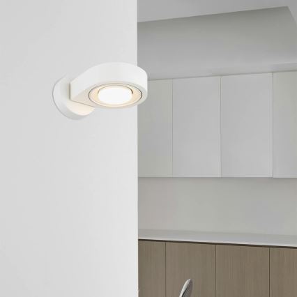 Argon 8897 - Vägglampa LOTUS 1xGX53/12W/230V vit