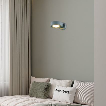 Argon 8898 - Vägglampa LOTUS 1xGX53/12W/230V grå