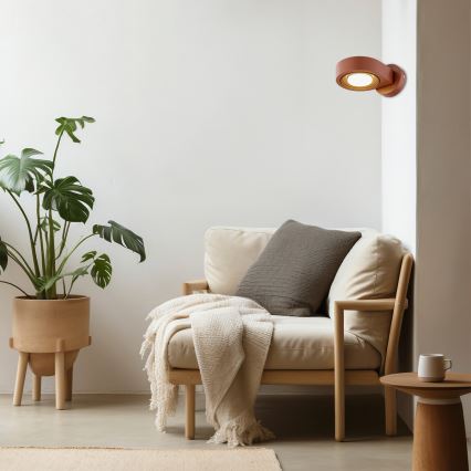 Argon 8902 - Vägglampa LOTUS 1xGX53/12W/230V terrakotta