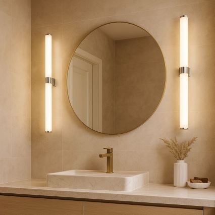 Argon 8925 - LED-belysning för badrumsspegel BATUMI LED/24W/230V 3000K IP44 blank krom