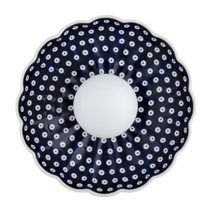 Argon 8933 - Vägglampa BOLL 1xG9/6W/230V blå