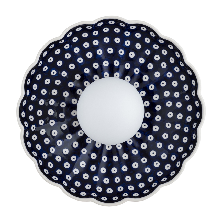 Argon 8933 - Vägglampa BOLL 1xG9/6W/230V blå