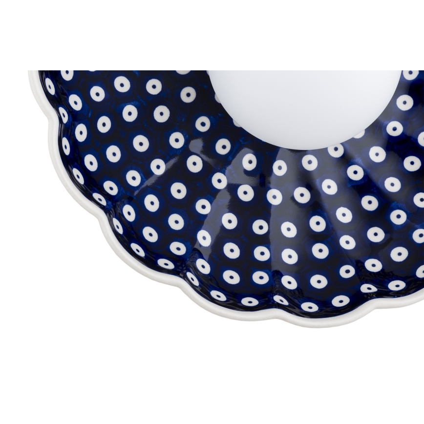 Argon 8933 - Vägglampa BOLL 1xG9/6W/230V blå