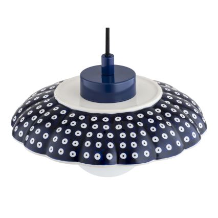 Argon 8948 - Takpendel med kabel BOLL 1xG9/6W/230V blå