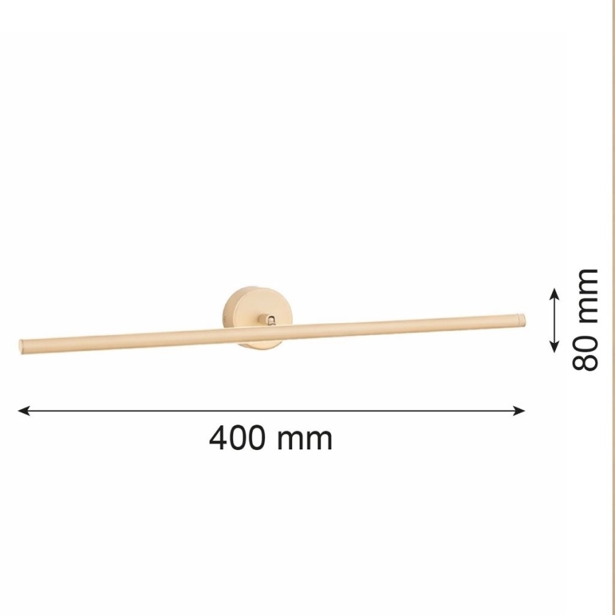 Argon 8992 - LED-tavellampa MIRI LED/7,2W/230V 3000K 40 cm beige