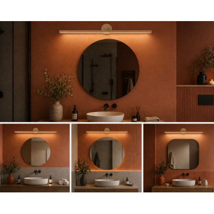 Argon 8996 - LED-tavelbelysning MIRI LED/18W/230V 3000K 100 cm beige