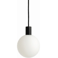 Argon 9005 - Utomhuspendel på kabel ORE 1xG9/6W/230V IP44 svart