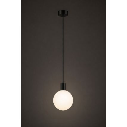 Argon 9005 - Utomhuspendel på kabel ORE 1xG9/6W/230V IP44 svart