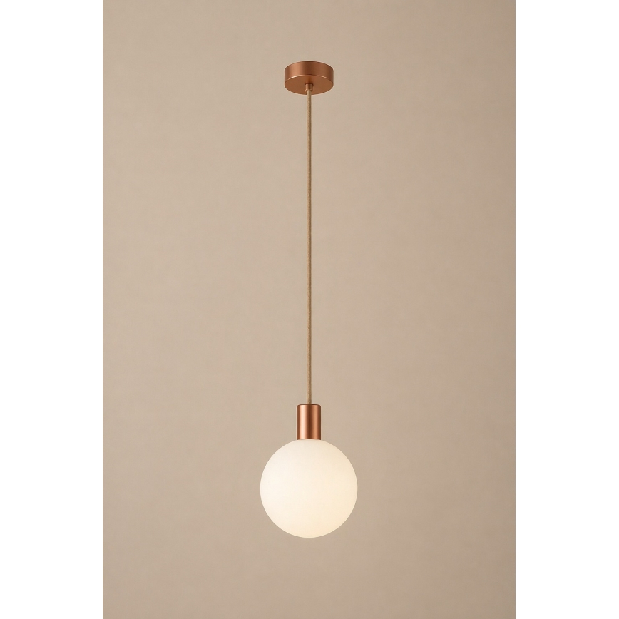 Argon 9006 - Utomhuspendel på vajer ORE 1xG9/6W/230V IP44 koppar