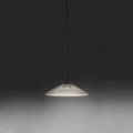 Artemide 0351030A - LED ljuskrona med textilsladd ORSA LED/8,5W/230V 3000K diameter 21 cm