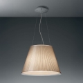 Artemide 1124020A - Ljuskrona med textilsladd CHOOSE MEGA 3xE27/12W/230V diameter 55 cm beige