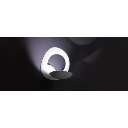 Artemide 1248010A - LED ljusreglerad vägglampa PIRCE LED/27W/230V 3000K vit