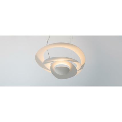 Artemide 1254110A - LED ljusreglerad ljuskrona på textilsladd PIRCE LED/44W/230V 3000K vit