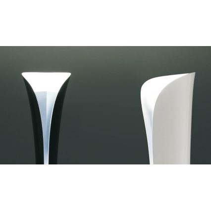 Artemide 1361010A - LED golvlampa CADMO LED/44W/230V + 1xGU10/10W/230V svart