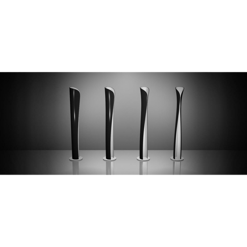 Artemide 1361010A - LED golvlampa CADMO LED/44W/230V + 1xGU10/10W/230V svart