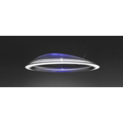 Artemide 1402010APP - LED RGBW Ljusreglerad ljuskrona på textilsladd AMELUNA LED/45W/230V 3000K