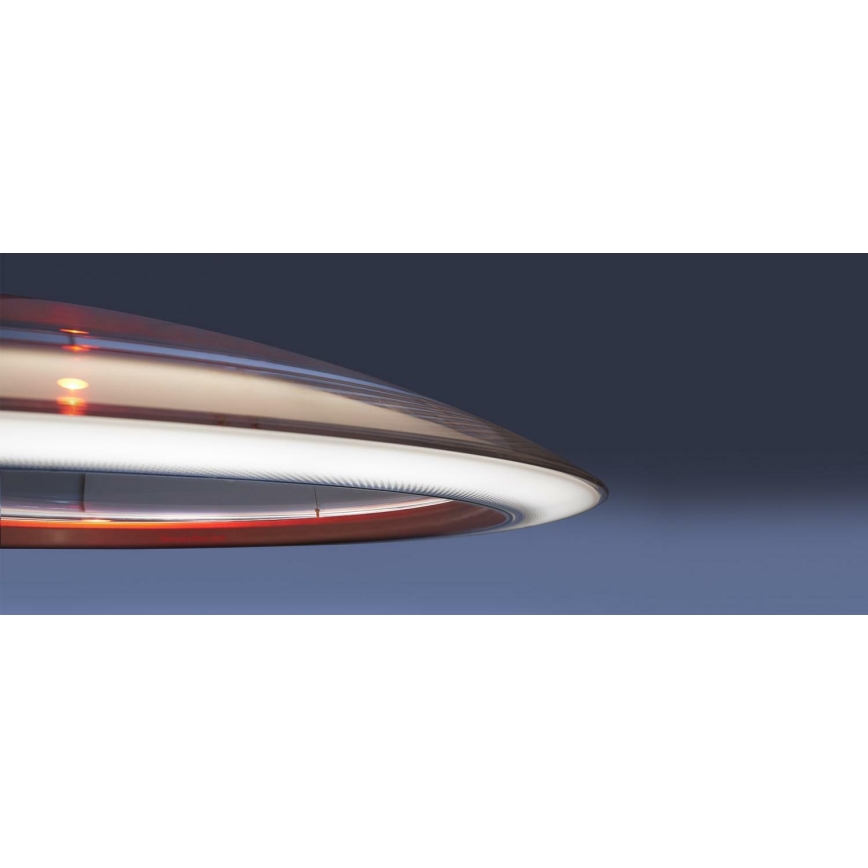 Artemide 1402010APP - LED RGBW Ljusreglerad ljuskrona på textilsladd AMELUNA LED/45W/230V 3000K