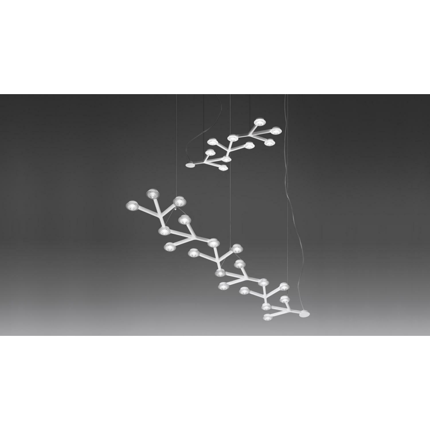 Artemide 1578050APP - LED ljusreglerad ljuskrona på textilsladd NET LED/45W/230V 3000K