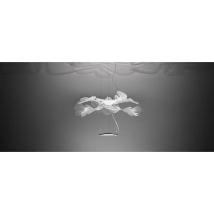 Artemide 1628010APP - LED ljusreglerad ljuskrona på textilsladd CHLOROPHILIA LED/44W/230V 3000K