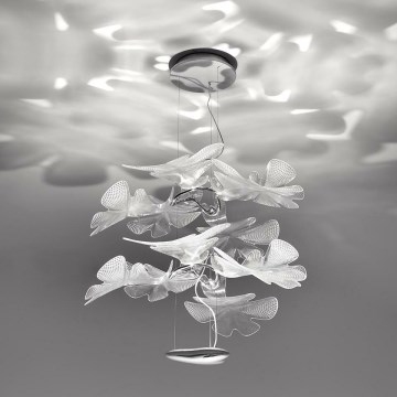 Artemide 1628110APP - LED ljusreglerad ljuskrona på textilsladd CHLOROPHILIA LED/44W/230V 3000K