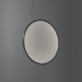 Artemide 1992010APP - LED ljusreglerad ljuskrona på textilsladd DISCOVERY LED/40W/230V 3000K antracit
