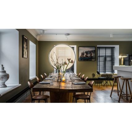 Artemide 1992060APP - LED ljusreglerad ljuskrona på textilsladd DISCOVERY LED/40W/230V 3000K brons