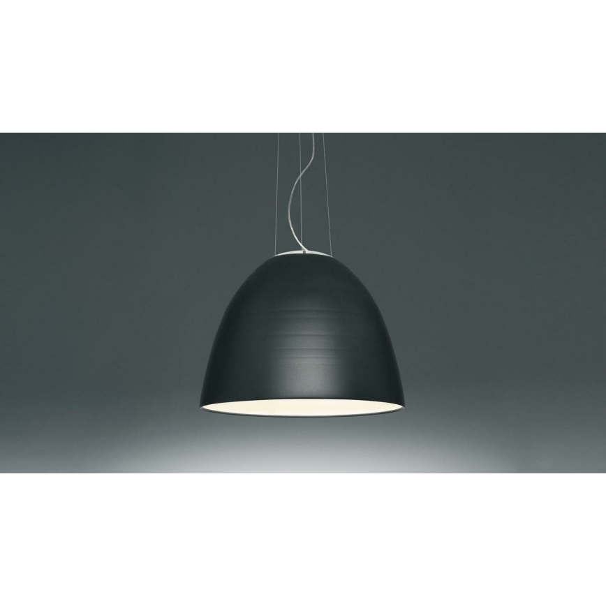 Artemide A242900 - Ljuskrona med textilsladd NUR 2xR7s/11W/230V antracit
