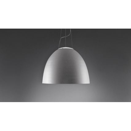Artemide A242910 - Ljuskrona med textilsladd NUR 2xR7s/11W/230V grå