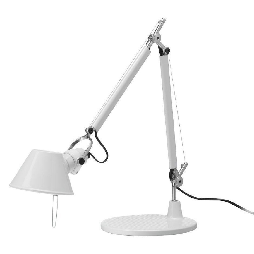 Artemide AR 0011820A - Bordslampa TOLOMEO MICRO 1xE14/46W/230V vit