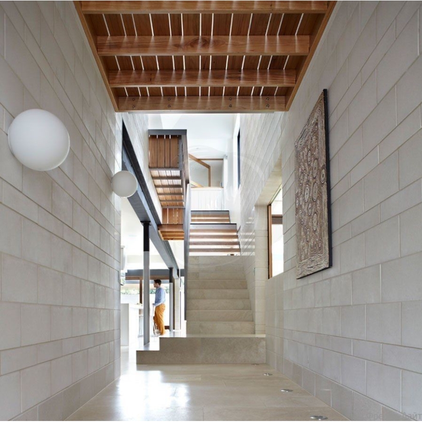 Artemide AR 0112010A - Badrumsbelysning DIOSCURI 250 1xE27/150W/230V IP44