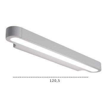 Artemide AR 1917010A - LED-väggarmatur TALO 120 LED/51W/230V