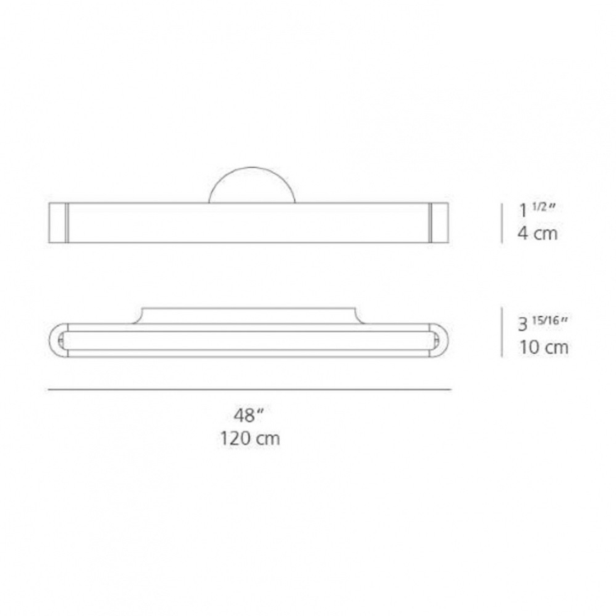 Artemide AR 1917020A - LED-väggarmatur TALO 120 LED/51W/230V