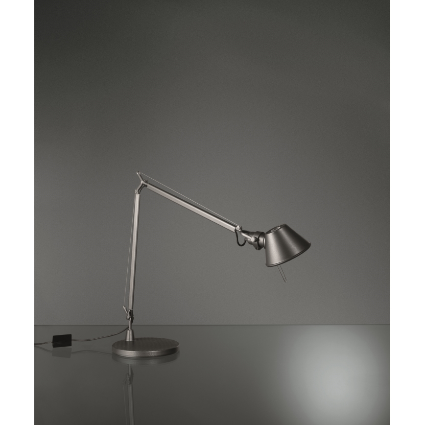 Artemide AR A015100+AR A003900 KOMPLETT - Dimmbar LED-bordslampa TOLOMEO MIDI LED/9W/230V